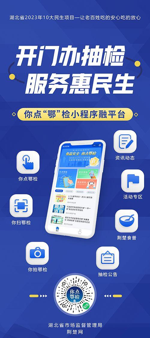 互聯(lian)網(wang)+食品安全 打造'妳點鄂(e)檢(jian)'民生(sheng)工(gong)程(cheng)的(de)創(chuang)新(xin)實(shi)踐